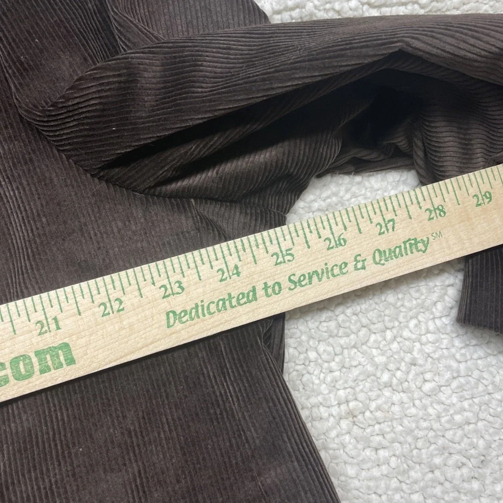 Stafford Sport Coat Mens 50R Brown Essentials Corduroy‎ Classic Fit Blazer